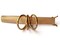 Vintage Gold Barrette with Loop Design - Hair Clip from the 1950s or 1960s